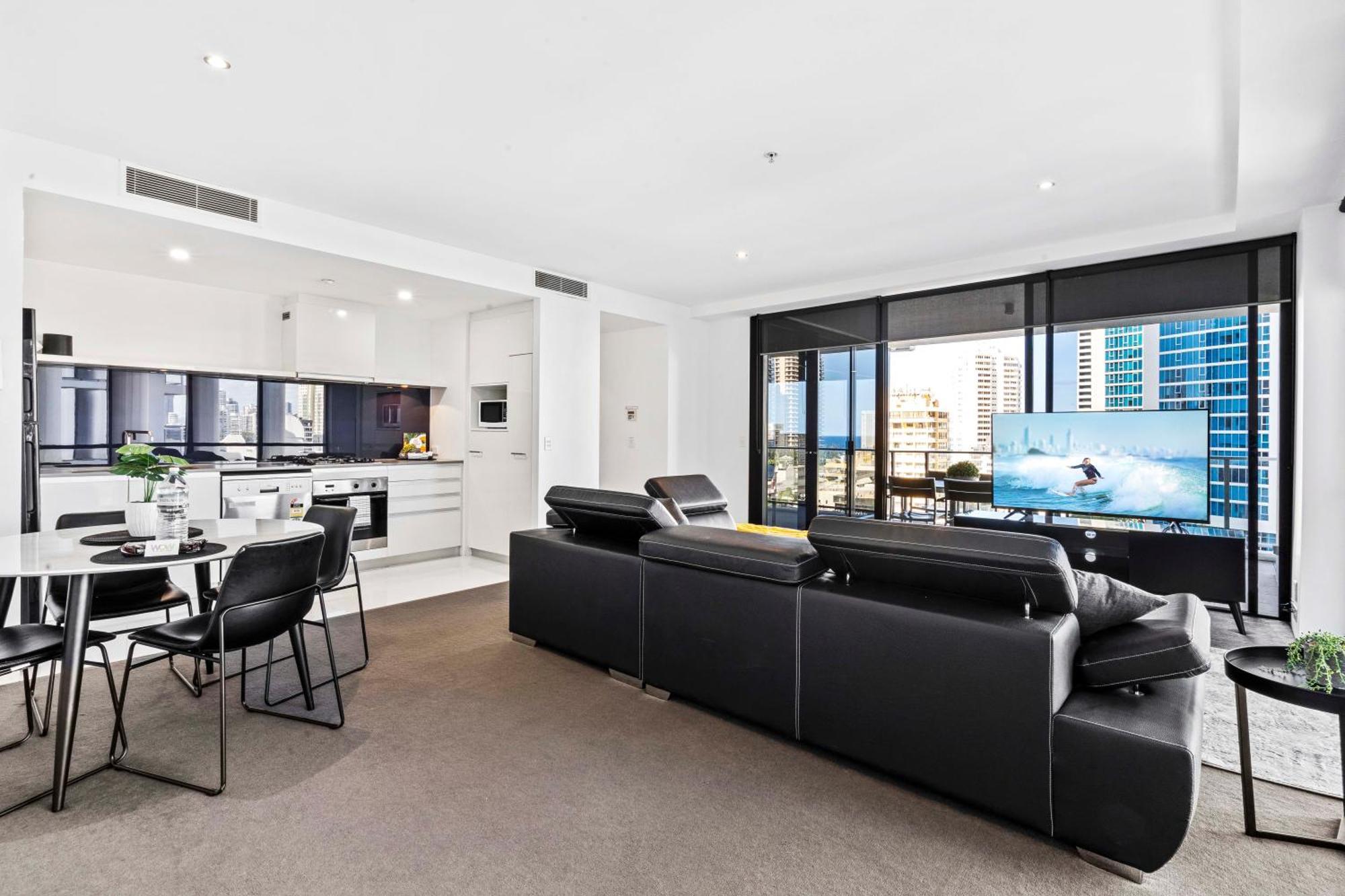 Ocean View Apartments With Balcony - Circle On Cavill - Central Location! - Self Contained & Privately Managed Gold Coast Exteriér fotografie
