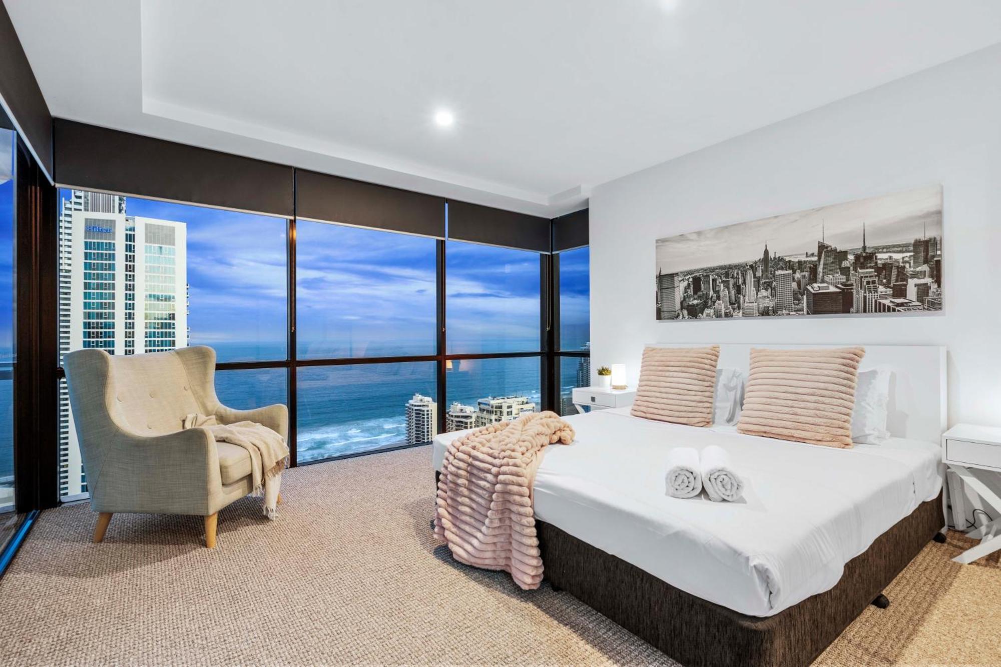 Ocean View Apartments With Balcony - Circle On Cavill - Central Location! - Self Contained & Privately Managed Gold Coast Exteriér fotografie