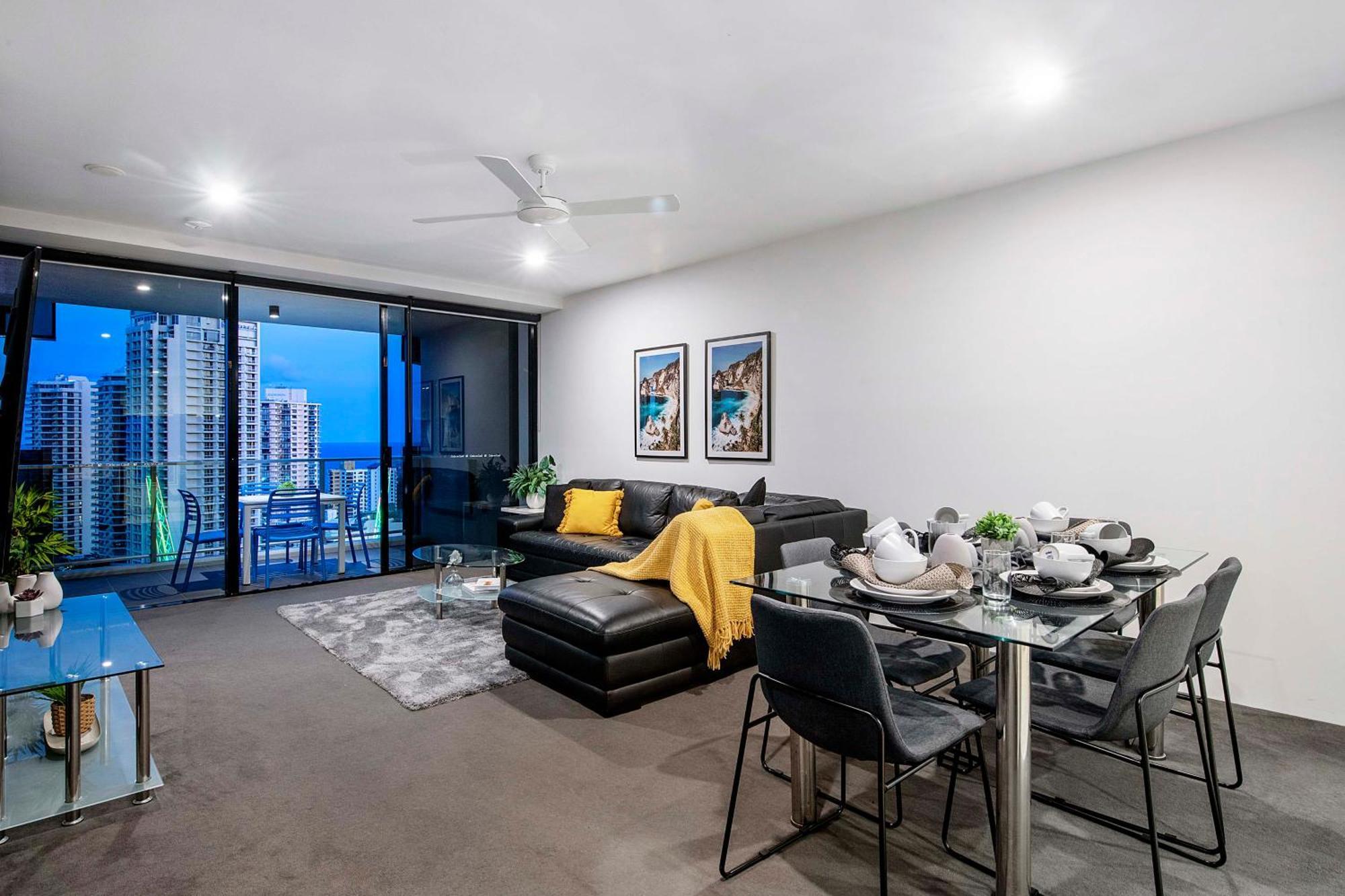 Ocean View Apartments With Balcony - Circle On Cavill - Central Location! - Self Contained & Privately Managed Gold Coast Exteriér fotografie