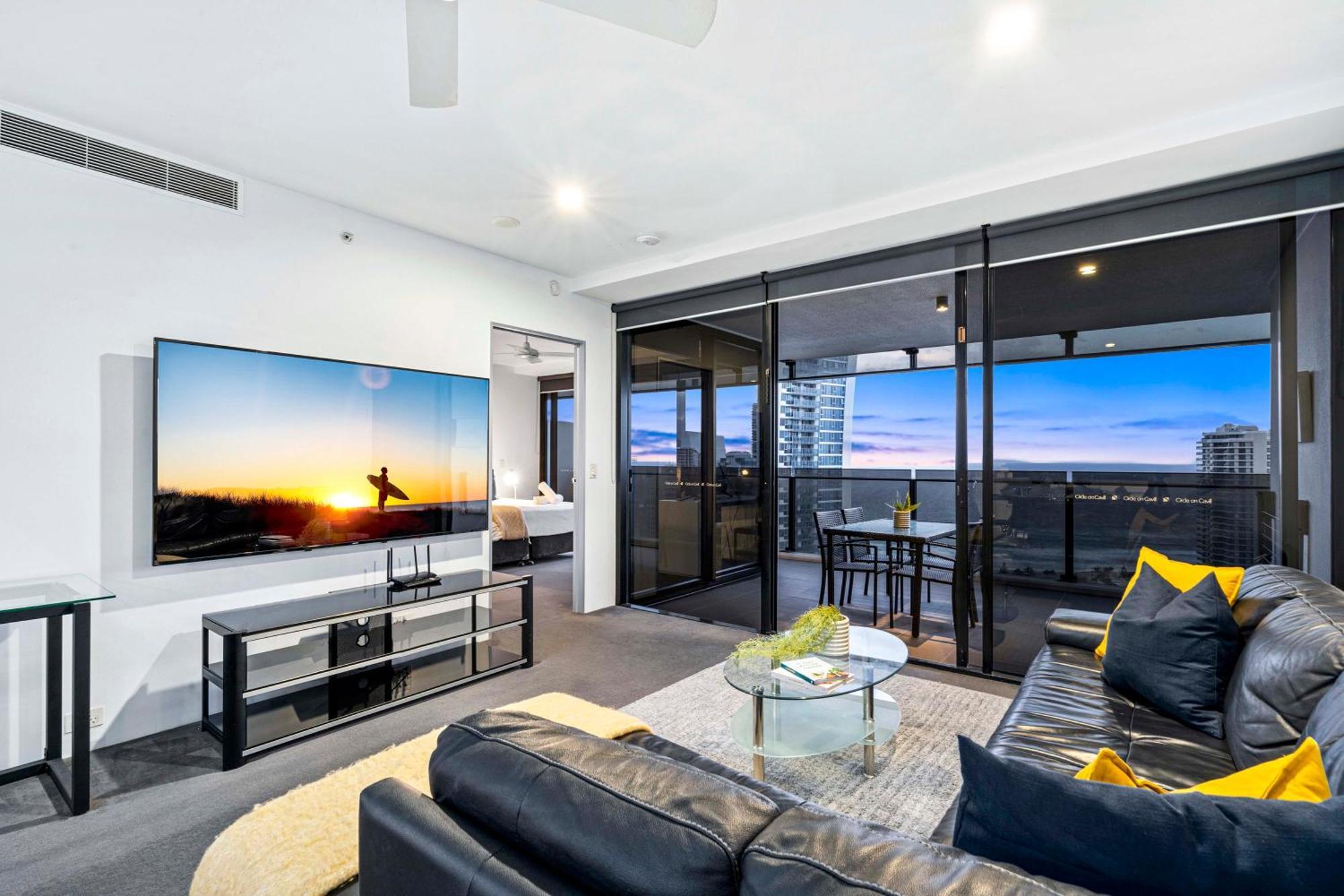 Ocean View Apartments With Balcony - Circle On Cavill - Central Location! - Self Contained & Privately Managed Gold Coast Exteriér fotografie