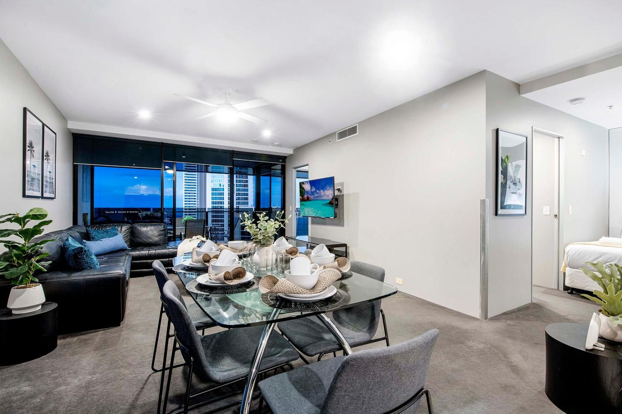 Ocean View Apartments With Balcony - Circle On Cavill - Central Location! - Self Contained & Privately Managed Gold Coast Exteriér fotografie