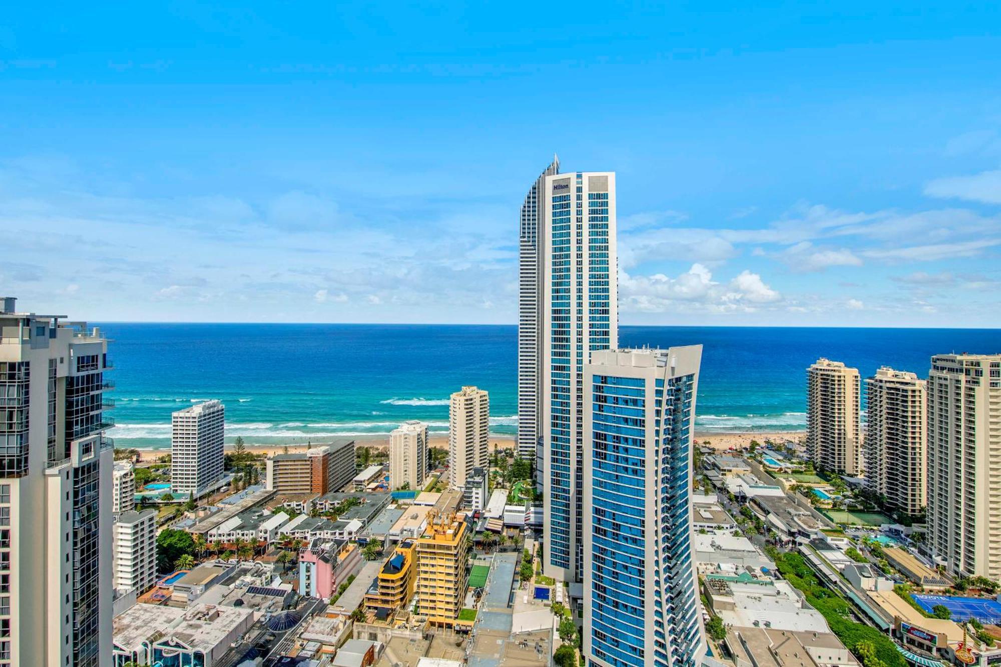Ocean View Apartments With Balcony - Circle On Cavill - Central Location! - Self Contained & Privately Managed Gold Coast Exteriér fotografie