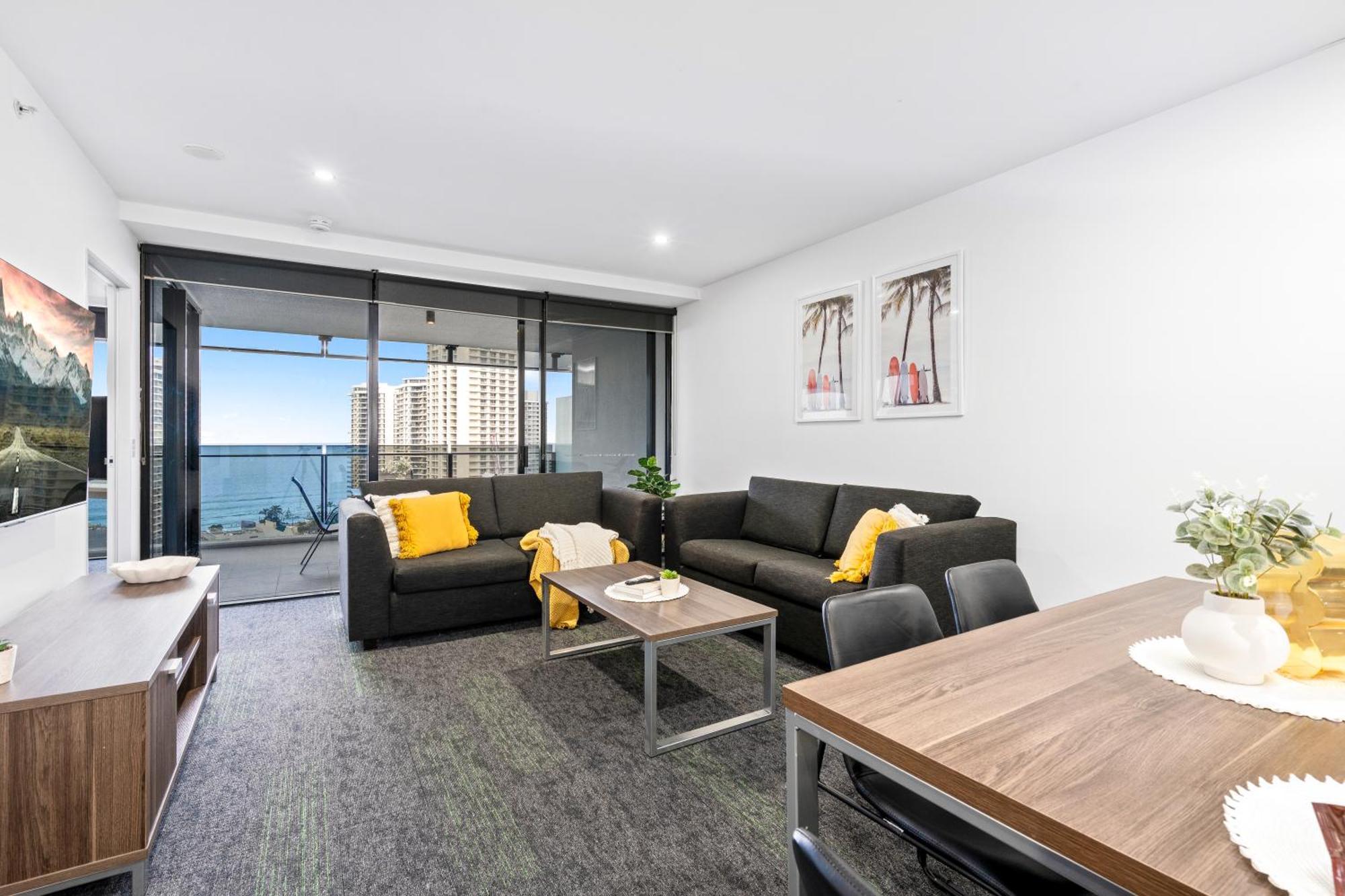 Ocean View Apartments With Balcony - Circle On Cavill - Central Location! - Self Contained & Privately Managed Gold Coast Exteriér fotografie